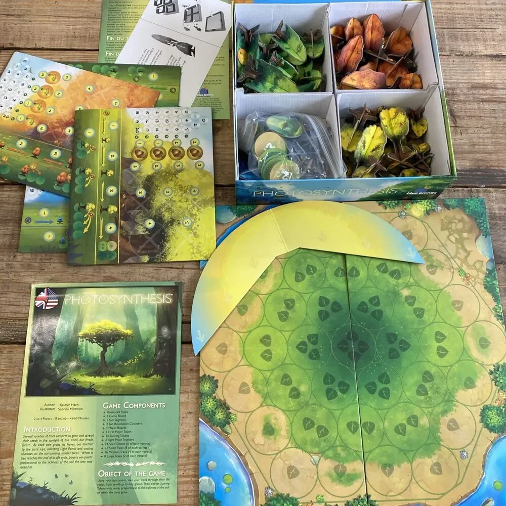 PHOTOSYNTHESIS Board Game by Blue Orange 100% Complete